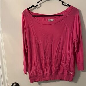 American Eagle Pink Long Sleeve Top